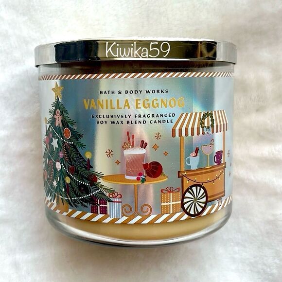 Bath & Body Works Other - Bath & Body Works Vanilla Eggnog Candle